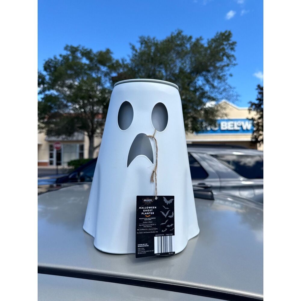 Halloween Ghost Planter